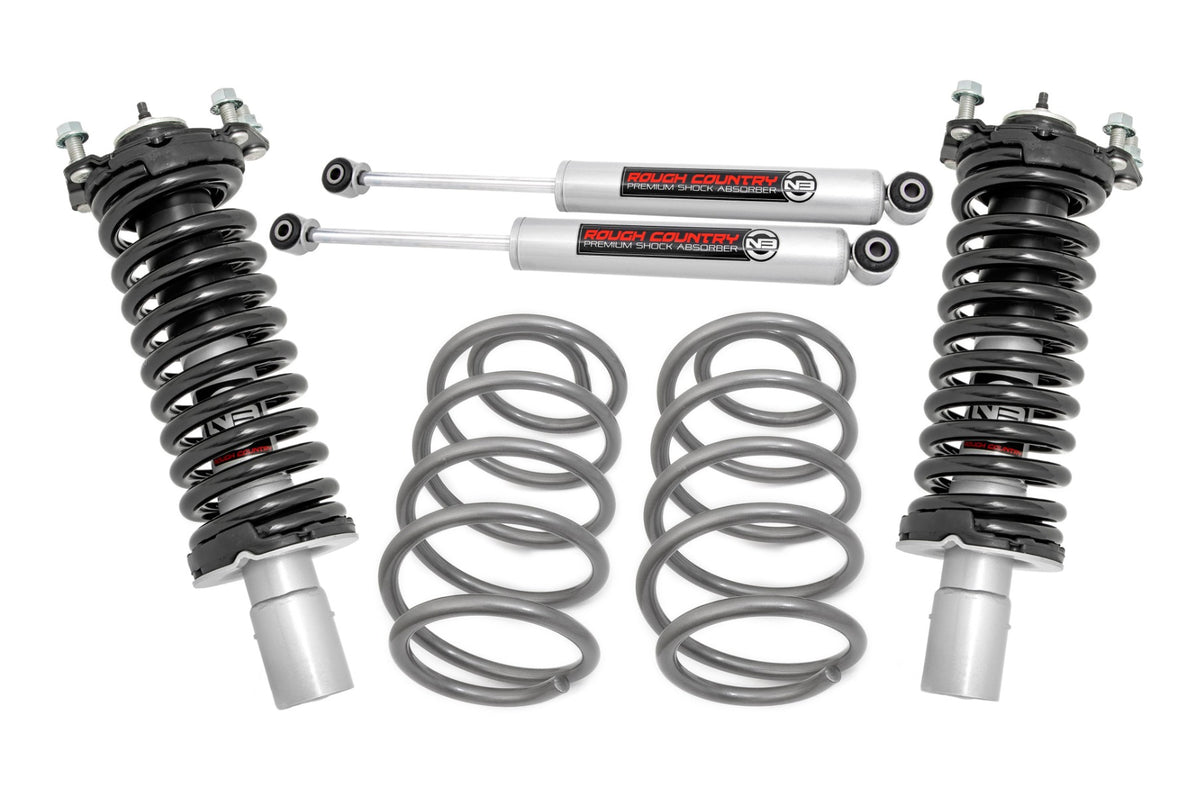 Rough Country 68731 2.5 Inch Lift Kit | N3 Front Struts | Jeep Liberty KK 4WD (2008-2012) - Image 1