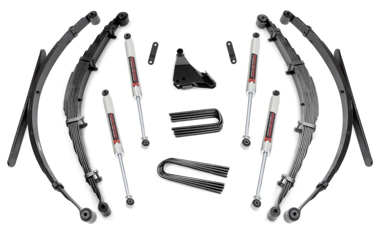 4 Inch Lift Kit | Rear Springs | M1 | Ford F-250/F-350 Super Duty 4WD (99-04) - Susp Lift Kits 4wd